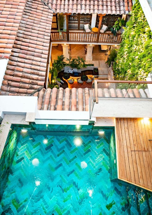 Hotel Casona Del Porvenir Cartagena Bagian luar foto