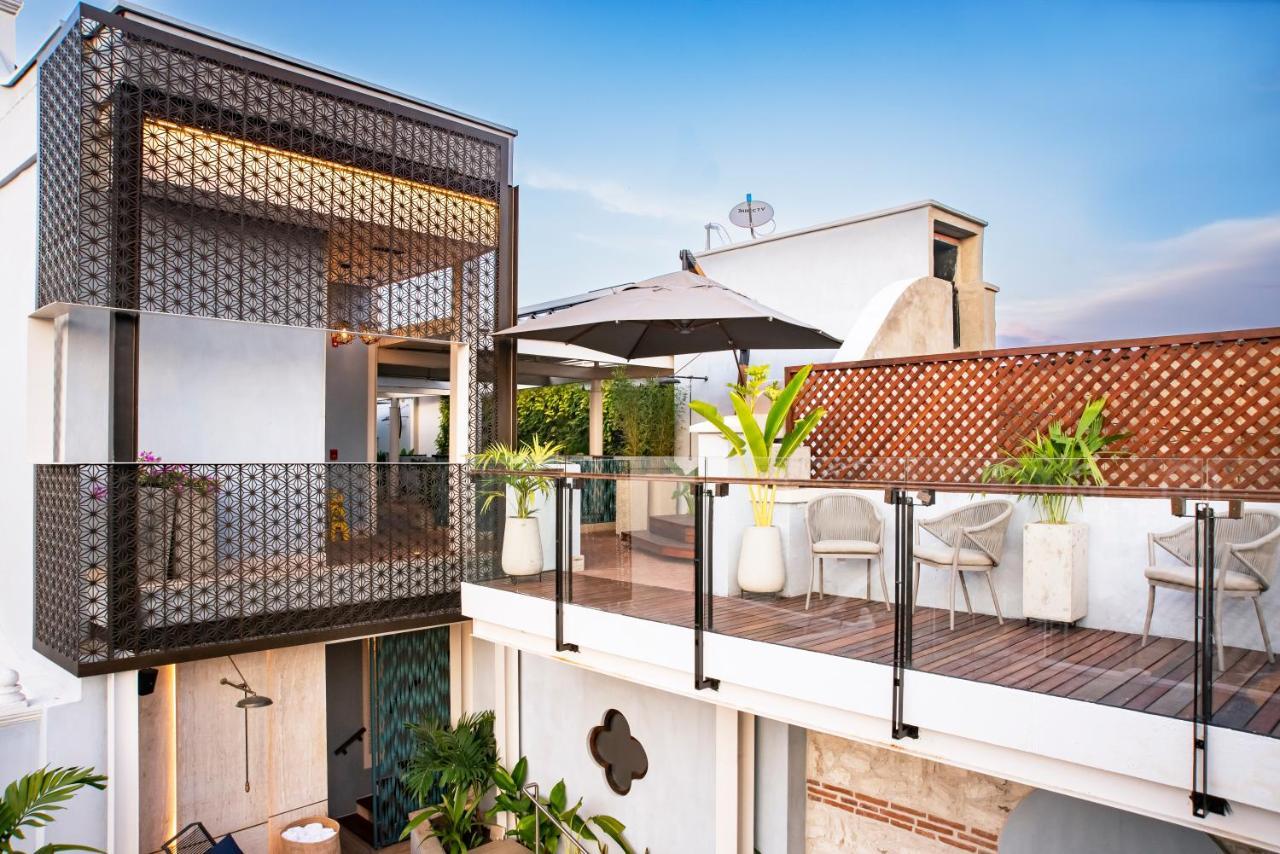 Hotel Casona Del Porvenir Cartagena Bagian luar foto